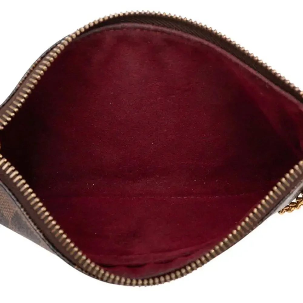 LOUIS VUITTON Brown Damier Pochette Shoulder Bag - Picture 4 of 5